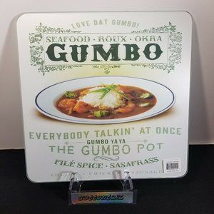 NEW Gumbo Tempered Glass Cutting Board 11.5" x 11.5"